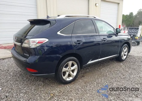 2010 Lexus Rx 350 z USA, uszkodzony, nr VIN 2T2BK1BA0AC019620